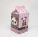 Panda Rosa Caixinhas Personalizadas Kit festa