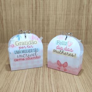 10 Caixinha para sabonete Dia das Mulheres      