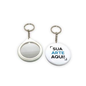 Chaveiro Personalizado com espelho      