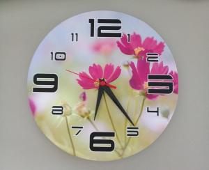Relógio de parede personalizado em mdf 29 cm      