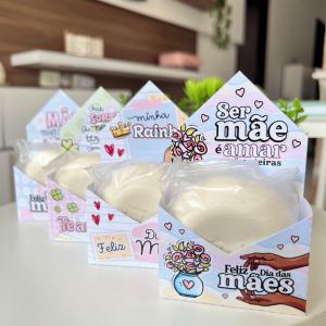 10 Embalagem Envelope Dia das Mães      