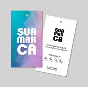 Tags Para Roupas 5x9 cm      